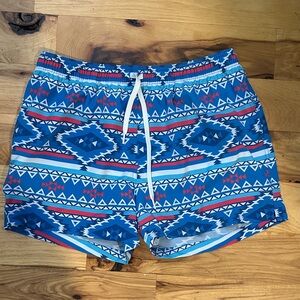 Tribal Print Swim Shorts